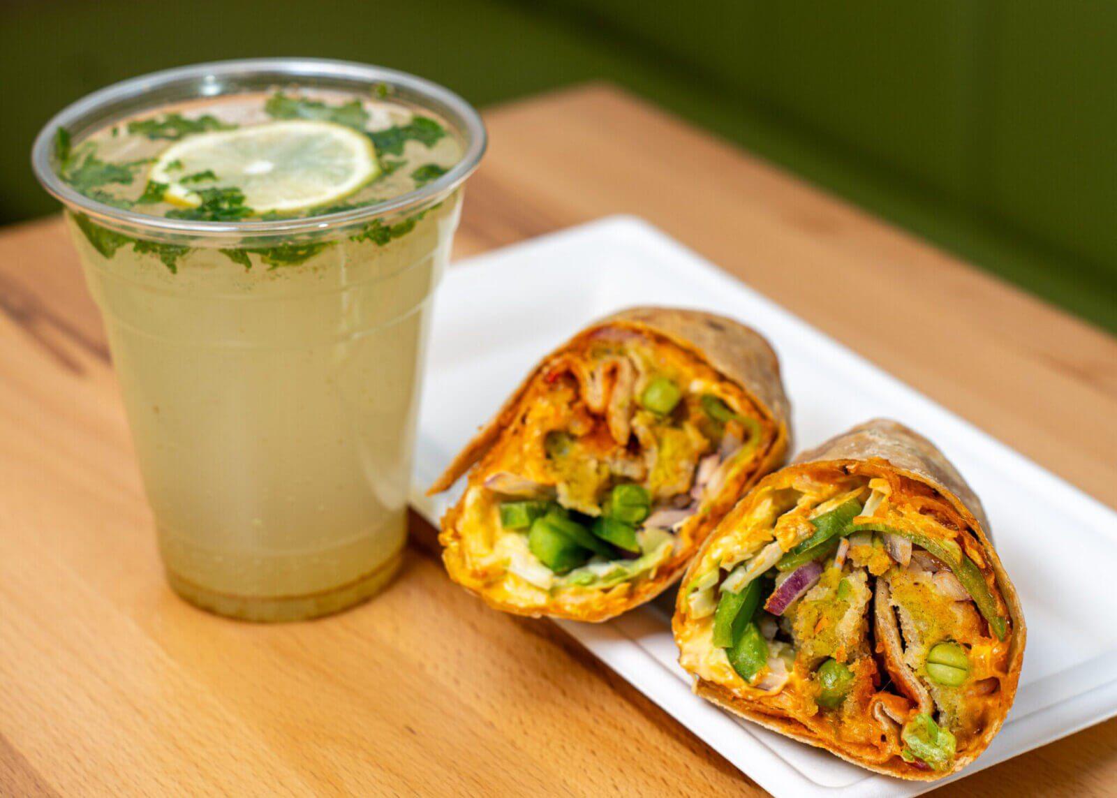 wrap with mojito